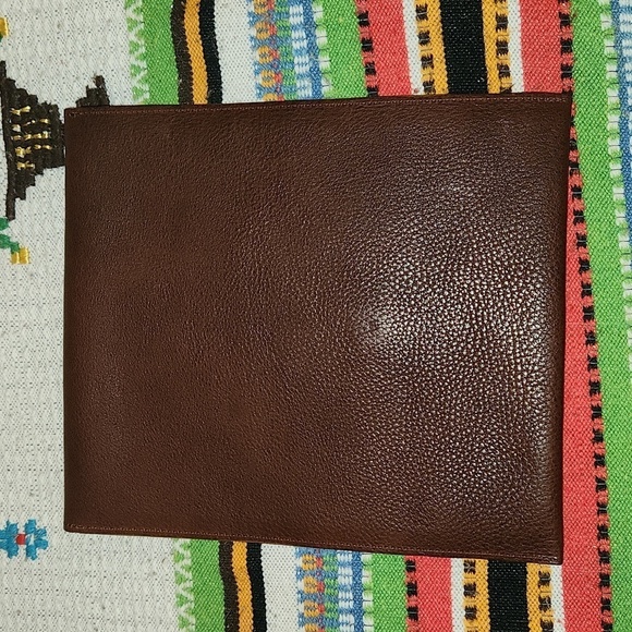 Col. Littleton Fine Leather Travel Bag Pouch Vintage - Picture 5 of 8